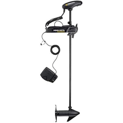 Minn Kota 1358733 PowerDrive Freshwater Electric-Steer Bow-Mount Trolling Motor with Digital Maximizer, 70 lbs Thrust, 60