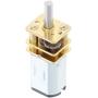 Fielect DC 12V 200RPM Mini Metal Gearwheel Micro Speed Reduction Motor Mini Gear Box Motor GA12-N20