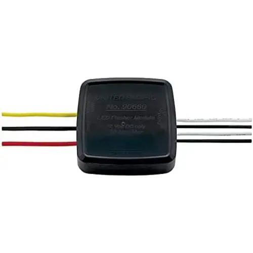United Pacific LED Flasher Strobe Module/Coverts Regular LED Lights Into Flasher Lights,90660