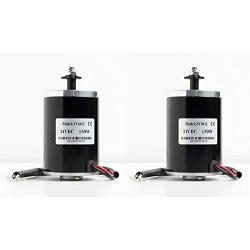 2X 150W 24V ZY6812 Unite Electric Motor w Chain Sprocket f ebike Razor