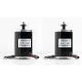 2X 150W 24V ZY6812 Unite Electric Motor w Chain Sprocket f ebike Razor