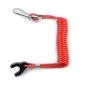 Interrupteur de sécurité Stop d'urgence pour moteur hors-bord Tohatsu Marine - Lanyard de sécurité pour bateaux Interrupteur de sécurité Stop d'urgence pour moteur hors-bord Tohatsu Marine - Lanyard de sécurité pour bateaux