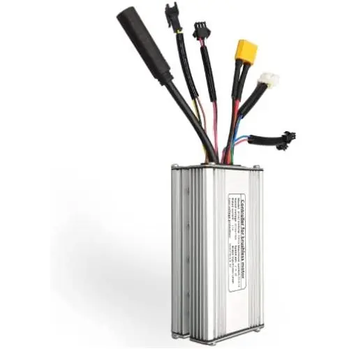 Ebike 36V/48V 500W Controller KUNTENG(KT) 22A Brushless Motor Controller for Electric Bike Kit Compatible with KT LCD3 LCD4 LCD5 LCD7 Display