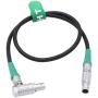 HangTon Motor Cable 1B 7 Pin for Preston FIZ MDR-4 MDR-3 Controller DM1X DM2X DM5 Digital Motor Heden M26VE, Right Angle to Straight (90 cm, RA to S)