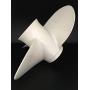 ITACO Boat Motor Aftermarket for Yamaha Propeller 663-45945-02-EL /69W-45945-00-EL, 3X11 1/8X13 Right, for 40, 48, 50 HP Engine
