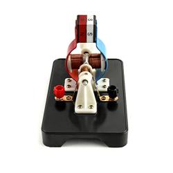 QWORK Electric Motor DC Motors Model, DIY Simple Project Assemble Kit DC 9V 12V for School Students Labs Physics Science Educational