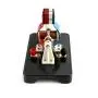QWORK Electric Motor DC Motors Model, DIY Simple Project Assemble Kit DC 9V 12V for School Students Labs Physics Science Educational