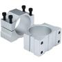 GREESUNY 52mm Aluminum Spindle Clamp Motor Mounting Bracket with 4PCS M6 Screws for CNC Router Engraving Machine