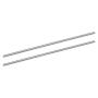 uxcell Round Steel Rod, 3mm HSS Lathe Bar Stock Tool 150mm Long, for Shaft Gear Drill Lathes Boring Machine Turning Miniature Axle, Cylindrical Pin DIY Craft Tool, 2pcs