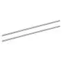 uxcell Round Steel Rod, 3mm HSS Lathe Bar Stock Tool 150mm Long, for Shaft Gear Drill Lathes Boring Machine Turning Miniature Axle, Cylindrical Pin DIY Craft Tool, 2pcs
