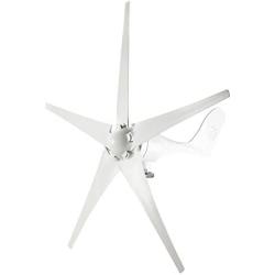 YaeMarine Wind Turbine Generator, 400W 12V Wind Turbine Businesses 5 Blade Wind Controller Turbine Generator kit for Home/Camping, White, Black, Blue, Red, Green (White)