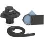 Shop-Vac 6004511 Wet/Dry Vac Conversion Kit, Lid Mount for a 5 gal. Bucket, 1-1/4 in. x 4 ft. Hose, 60 CFM, (1-Kit)