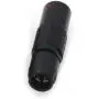DRRI 0B Cable Mount Connector 2 Contacts Socket PHG.0B.302.CLLD52 (2pin, Black PHG)