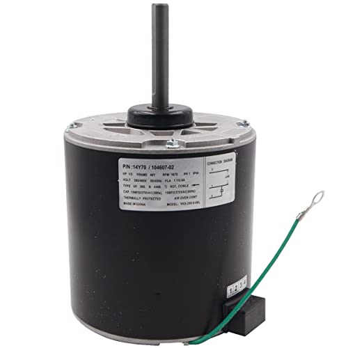 Supplying Demand 14Y70 HVAC A/C Condenser Fan Motor 1/3 HP Replaces 79J8201, 104607-02