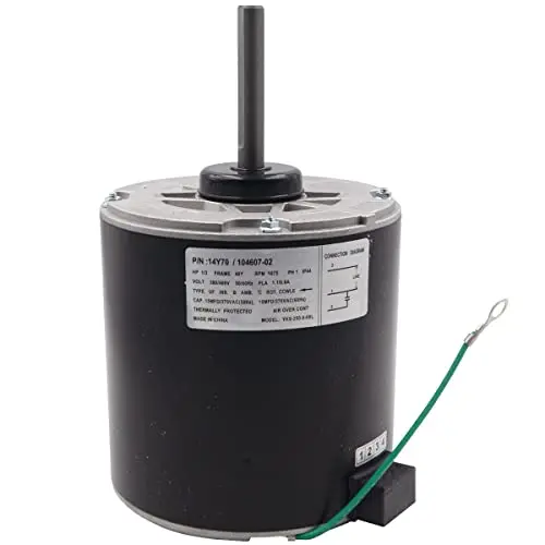 Supplying Demand 14Y70 HVAC A/C Condenser Fan Motor 1/3 HP Replaces 79J8201, 104607-02