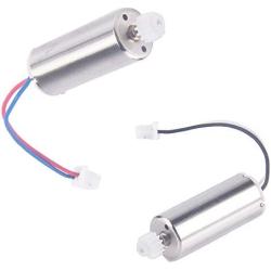 Vehicles-OCS 4pcs Original MJX X600 Motor Clockwise and Anti-clockwise Motor Engine A B Motors with Wheel Gear for MJX X600 Spare Parts