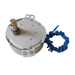 Electric Synchron Motor 50/60Hz AC 100~127V 4W CCW/CW Synchronous Motor 0.8-1 RPM for Hand-Made, School Project, Model or Guide Motor -2PCS