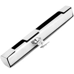 weyleity Stainless Steel Outboard Motor Lock | Hi-Security Outboard Motor Lock | Heavy Duty Brass Lock Outboard Engine Lock with Key