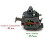 Carburetor Carb Assy C1Q-S57 1130-120-0603 for Stihl Chainsaw MS170 MS180 017 018 ZAMA Motor Engine