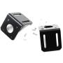 Chiloskit 2pcs Alloy Steel 42mm Stepper Motor Mounting Bracket Fixed Base Fixing Seat for Nema 17