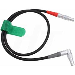HangTon Right Angle CAM 7 Pin Start Stop Power Cable for ARRI Alexa Mini Cforce Mini LBUS 4 Pin, AMC-1 Cforce RF Motor, Cmotion cPRO Motor Camin 24
