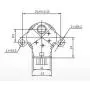 Geared Stepper Motor (20BYJ46-647)