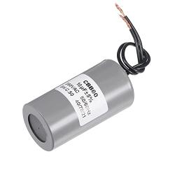 CBB60 Run Capacitor,75x38mm Cylinder for Air Compressor Water Pump Motor, 16uF 250V AC 2 Wires 50/60Hz, 1pcs