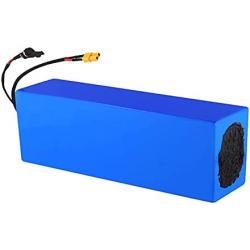 Jieoto 60V 12AH Electrical Bike Battery Pack 12000mAh Li-ion Battery Suitable for 500W 750W 1000W 1200W 1500W 1800W 2000W Motor for Electrical Motorcycle Mopeds Golf Carts Scooter