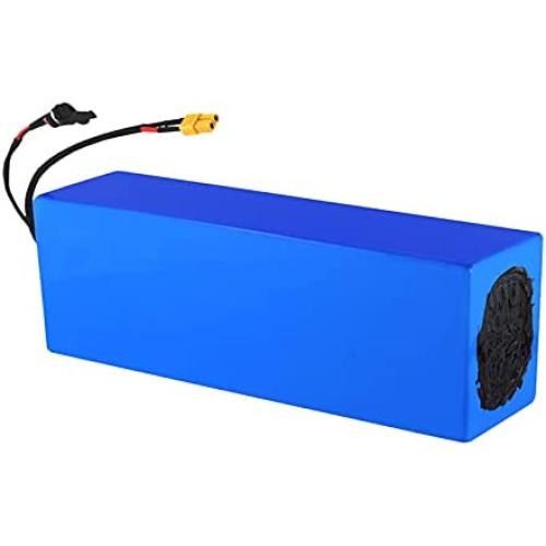 Jieoto 60V 12AH Electrical Bike Battery Pack 12000mAh Li-ion Battery Suitable for 500W 750W 1000W 1200W 1500W 1800W 2000W Motor for Electrical Motorcycle Mopeds Golf Carts Scooter