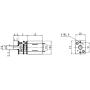 Jutagoss N20 Speed Reduction Gear Motor with M3x34mm Lead Screw Thread Shaft DC 3V 300RPM for DIY Mobile Robot,Smart Cars Project 1Pcs