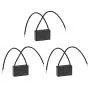 uxcell Ceiling Fan Capacitor CBB61 1.2uF 250V AC 2 Wires Metallized Polypropylene Film Capacitor 36x23x12mm for Electric Fan Pump Motor Generator 3Pcs