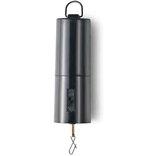 FENELY Wind Spinner Motor Battery Operated for Hanging Display Yard Black Wind Spinners Outdoor Sculptures - Load Capacity of 4 Pounds