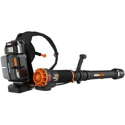 Worx Nitro 80V Brushless Backpack Blower Power Share with Base Camp- WG572 (Batteries & Charger Included)