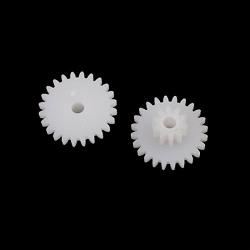 sourcing map 24 Teeth DIY Parts Model Motor Gear Wheel 2410-2B 30pcs