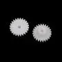 sourcing map 24 Teeth DIY Parts Model Motor Gear Wheel 2410-2B 30pcs