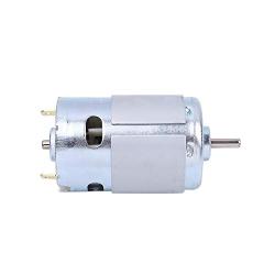 895 DC Motor, 12V 24V 6000-12000rpm Micro Electric Motor Torque High Speed Double Ball Bearing Motor High Power Motor for DIY Drill