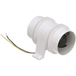 Attwood 1731-4 Turbo 3000 Series In-Line Bilge Blower, For 3-Inch Interior Diameter Vent Hose, 12-Volt