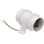 Attwood 1731-4 Turbo 3000 Series In-Line Bilge Blower, For 3-Inch Interior Diameter Vent Hose, 12-Volt