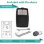 Universal Garage Door Opener Remote for Clicker Liftmaster Chamberlain Genie Linear 375LM 375UT KLIK1U
