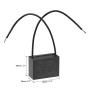 uxcell Ceiling Fan Capacitor CBB61 4.5uF 250V AC 2 Wires Metallized Polypropylene Film Capacitor 38x29x18mm for Electric Fan Pump Motor Generator 3Pcs