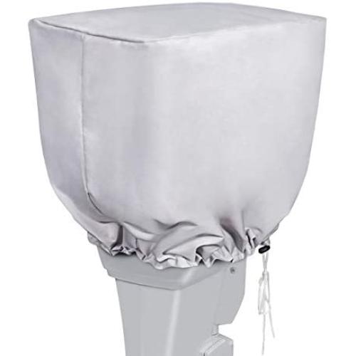 iCOVER Outboard Motor Cover Heavy Duty 600D Waterproof Motor Hood Cover, 27