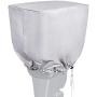 iCOVER 17-20ft Trailerable Pontoon Boat Cover with 600D Heavy Duty Outboard Motor Cover