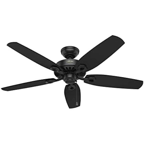 Hunter Fan Company 53243 Builder Elite Indoor Ceiling Fan with Pull Chain Control, 52