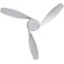 SNJ Ceiling Fan with Lights and Remote Control for Living Room, Bedroom and Dining Room, White Polished Finish,52-inch Indoor Use