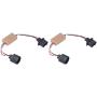 2Pcs LED Flash Strobe Controller, ABS Car Flasher Module for Motor Vehicles Electric Bicycles