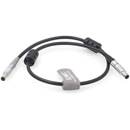 SZRMCC CAM 7 Pin Male to Fischer 3 Pin Run Stop Power Cable for ARRI Cforce RF Motor Cmotion cPRO Camin Motor to Cameras