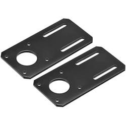 MECCANIXITY Motor Bracket Motor Mounting Holder 100x50mm Black for NEMA 17 Stepper Motor 2pcs