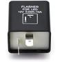 iJDMTOY (1) 2-Pin CF12 Electronic LED Flasher Relay Fix Compatible With Motorcycle or Scooter Install LED Turn Signal Bulbs Hyper Flash Issues