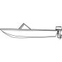 Classic Accessories Lunex RS-1 Boat Cover for Utility/Fishing Boats 14 - 16 L