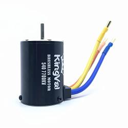 KingVal Replacement 540 7700KV Sensorless Brushless Motor Shaft 3.175mm Compatible with 1/10 RC Car